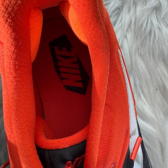 Nike Alpha Huarache Elite 2 Orange/Black/White Baseball Cleats Sz 14‎ main image 4